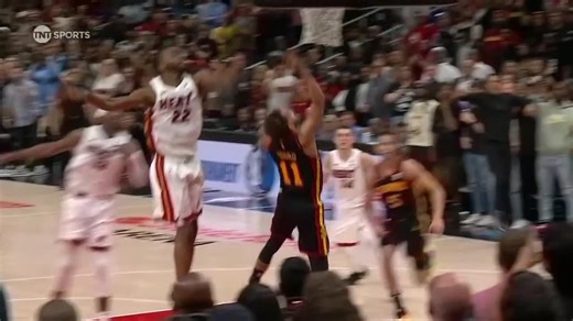 Must See: Trae Young's bucket with 1.3 seconds left sends game to OT