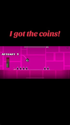 Gyatt all the coins! #geometrydash #music #coins #whatsnext #monkeys #starcoins