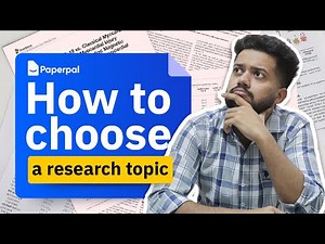 How To Choose a Research Topic Using AI! 🔥| AI Tool For Research