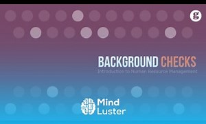 Mind Luster - Learn Background Checks