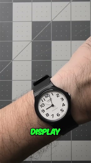 This Casio Watch is SO SIMPLE, You'll Love It! (MQ24)