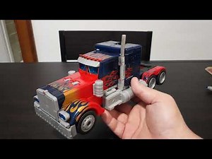 How to transform 2007 Transformers Leader Class Optimus Prime