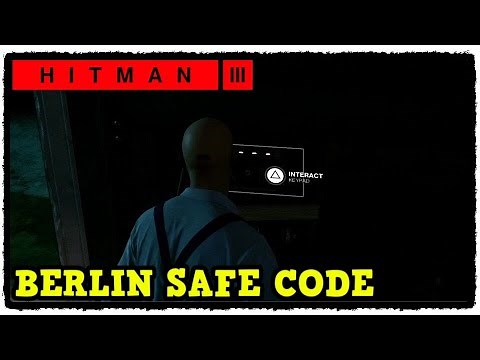 Hitman 3 Berlin All Safe Codes (Hirschmuller's Office) Apex Predator Mission