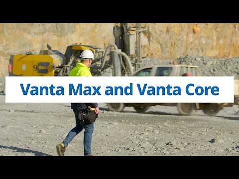 Introducing Vanta™ Max and Core Handheld XRF Analyzers