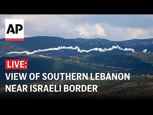 LIVE: View of southern Lebanon after Hezbollah leader killed in Israeli airstrike