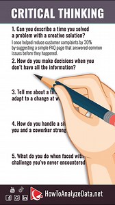 74K views · 534 reactions | How to Think Critically in Job Interviews...