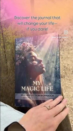 Transform your life with self-reflection journal MY MAGIC LIFE #TransformYourLife