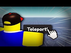 How to Make a Teleport Gui in Roblox Studio