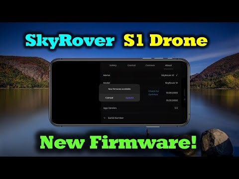 SkyRover S1 Drone - New Firmware & New Features