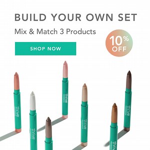 29K views · 7.9K reactions | ⚡JUST LAUNCHED⚡ Our new Build Your Own Set program lets you curate a bundle of your 3 most-loved makeup + skincare products to save 10% at checkout—no code needed! Eligible products are changing all the time, so check back often to explore + choose your own beauty adventure! | Thrive Causemetics | Facebook