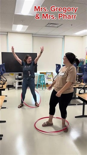 Clarksville Elementary Teachers vs. the Hula Hoop Challenge!