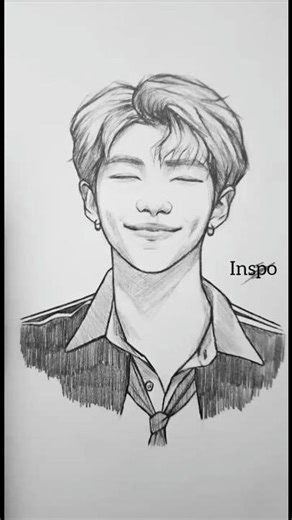 Namjoon Sketch #drawing #sketch #tutorial