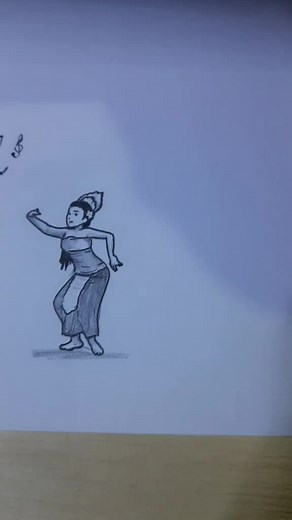 Animated Dance and Trumpet Performance