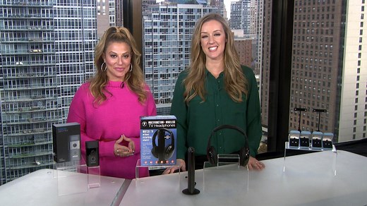 Inside Deals: Save Up to 79% — Video Doorbell, Wireless TV Headphones, Diamond Stud Earrings