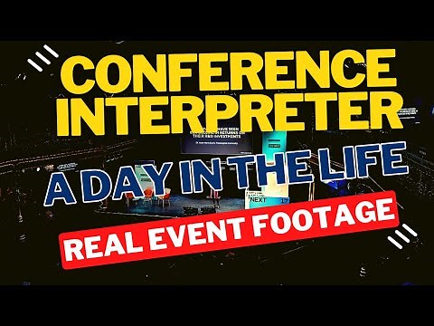 A Day In The Life Of A Conference Interpreter