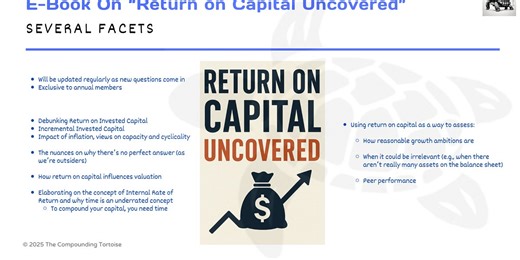 Return On Capital - More Relevant Than Ever