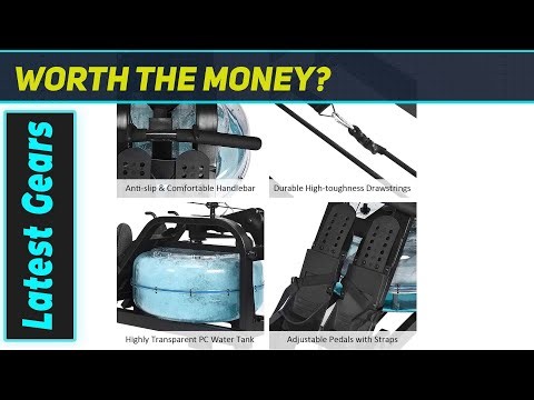 GYMAX Water Rower: Amazing Full Body Cardio at Home!