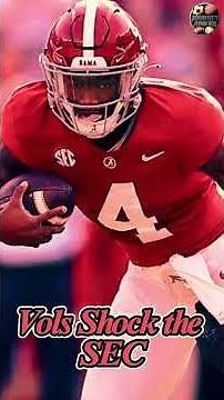 Alabama Stuns Tennessee 37–20 | alabama vs tennessee | alabama vs tennessee highlights