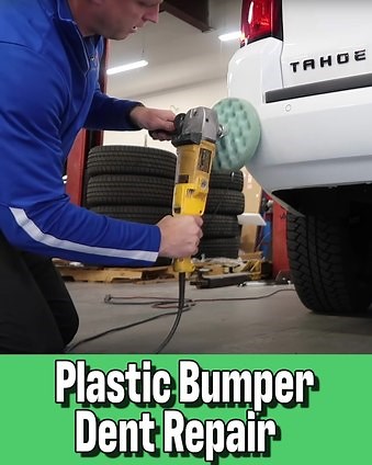 DIY Dent Repair on Plastic Bumper! | Chevy Dude