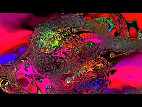 PSYCHEDELIC LIQUID DREAM VJ LOOP | No Music [1HR 4K] Chill BG / Sleep Aid / Screensaver