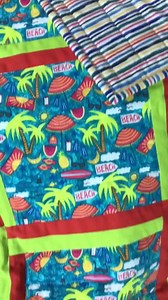 Handmade Quilt - Beach Blanket - Etsy