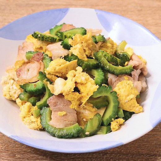 豚バラ肉の簡単ゴーヤチャンプル 作り方・レシピ | クラシル