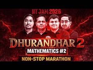 IIT JAM 2026 | IIT JAM Mathematics Marathon | Full Syllabus Revision in One Non-Stop | #2