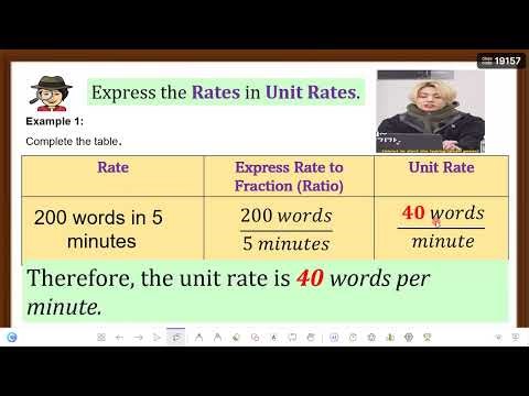 MATATAG GRADE 7 MATHEMATICS👉Solving Problems Involving Rates (Speed) Expressing Rates in Unit Rates