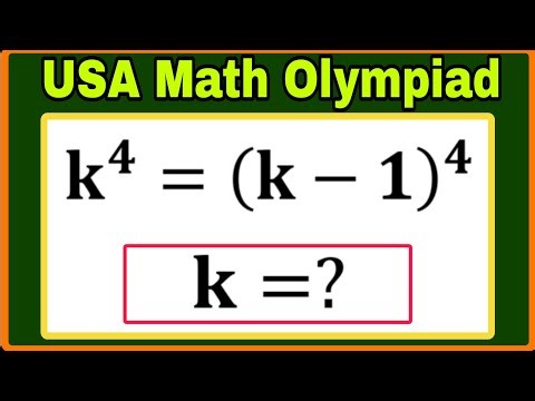 USA | A Super Interesting Algebra Math Problem