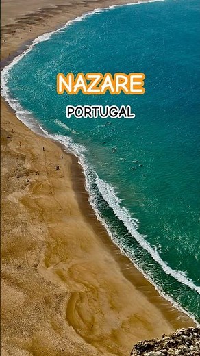 Nazare, Surfer’s Paradise in Portugal 🇵🇹 #nazare #portugal #surfers