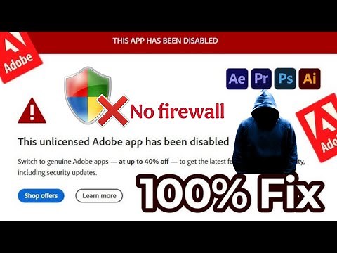How to Fix: This Unlicensed Adobe App Has Been Disabled | Adobe License Issue Solution 2025