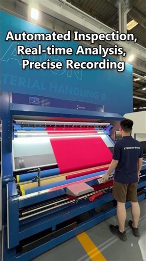 Let's test the detection accuracy of the AI ​​fabric inspection machine together!
