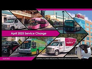 April 2025 Service Change