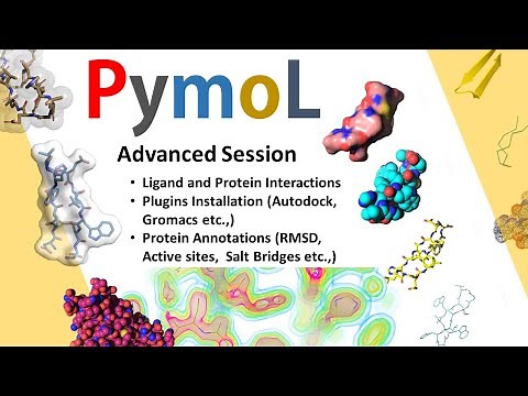 Pymol Advanced Session | Protein Ligand Interactions | Pymol Plugin Installation