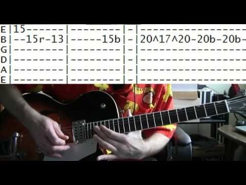 Cat Scratch Fever Tab & Guitar Chords with Guitar Lesson + Solo by Ted Nugent