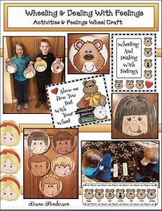 Feelings Activities: "Feel Wheel" Feelings Craft & Other Feelings Activities