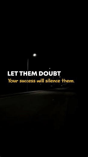 Success is the best reply | Motivational quote