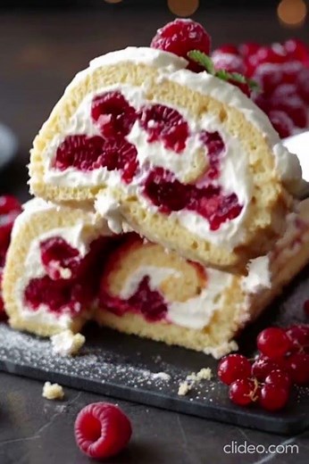 Bûche Mascarpone-Framboise Sans Cuisson : Un Dessert Festif et Facile