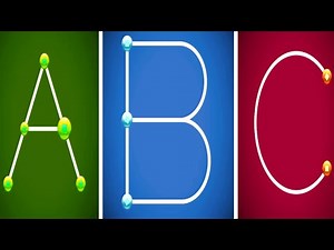 Learn French Uppercase Handwriting A-Z at 3X Speed with Letter School App