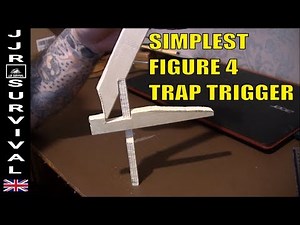 Simplest Figure 4 Deadfall Trap Trigger