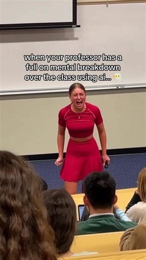 i lowk feel bad… #college #professor #lecture #crashout #school | professor