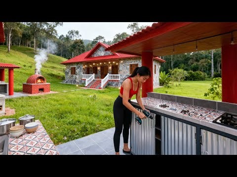 TIMELAPSE – Amazing DIY: Wonmen Builds AMAZING House ALONE in ONLY 500 Days | Start to Finish