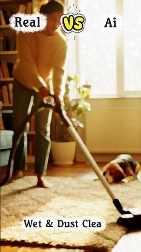 This 500W Cordless Vacuum Is INSANELY Powerful (40KPa Test on Pet Hair & Carpet! #asmr #fyp #shorts