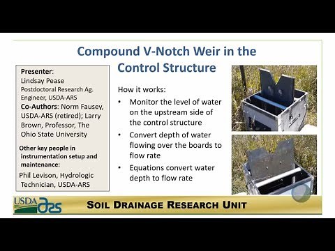 Compound V-Notch Weirs and Water Control Structures