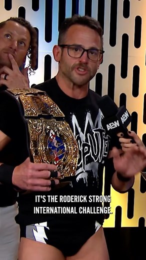 12K views · 239 reactions | #AEW International Champion Roderick Strong has a special message to share, ahead of #AEWRampage TONIGHT at 10pm ET/9pm CT on TNT! | All Elite Wrestling | Facebook