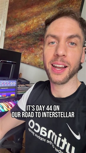 Day 44 - The Sound of Silence Today was my longest piece yet. Both hands, jumping across the keyboard and trying to keep it all together. Thanks Sam for the tips 😅 this one was good fun. Section 1 of my learning plan with the ROLI Learn app complete — Stage 2 begins. 321 days to go - on our road to Interstellar. #music #fyp #weekend #progress