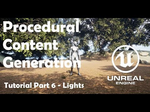 Lights - Procedural Content Generation in UE5 | Tutorial Part 6