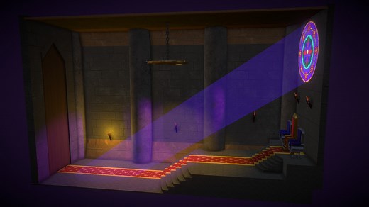 Throne Room - Download Free 3D model by Ronergetic