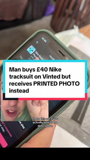 Avoid Vinted Scams: Man Buys Tracksuit, Gets Photo Instead