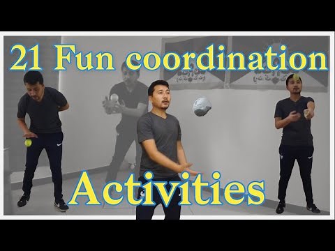 21 PE activities to develop coordination for children